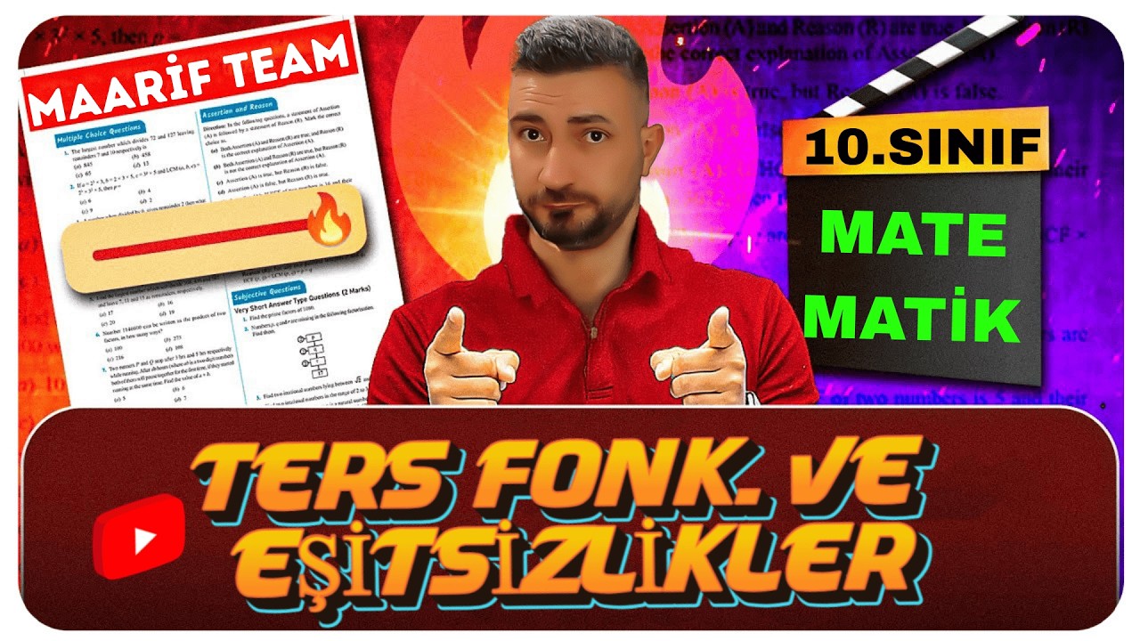 10. Sınıf Matematik | Ters Fonksiyonlar ve Eşitsizlikler
