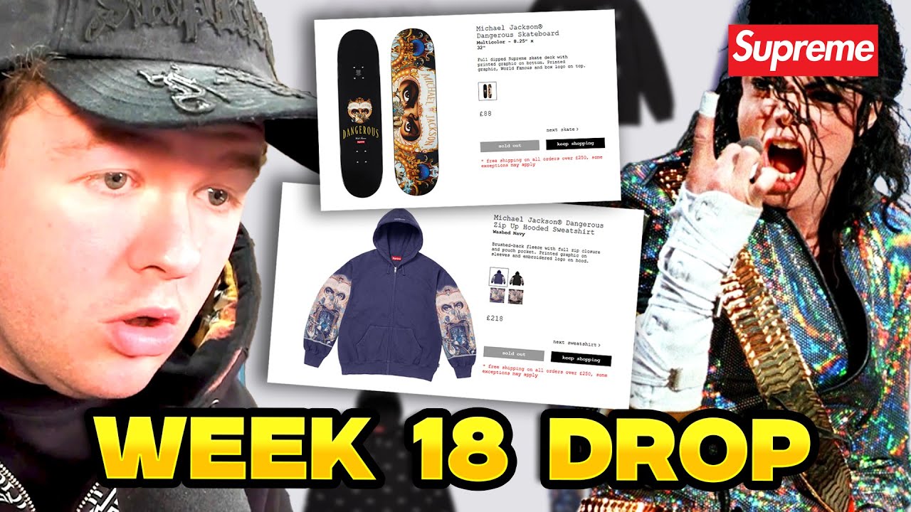 SUPREME FW25 WEEK 18 DROP DISCUSSION🔥WHAT DID YOU COP TODAY? MICHAEL JACKSON DROP!