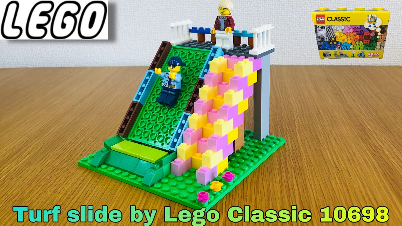 Lego Classic 10698 assembling to turf slide #147 - YouTube