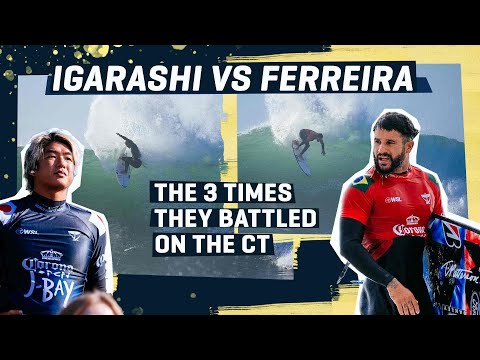 Italo Ferreira vs Kanoa Igarashi - The 3 Head-to-Head CT Heats, Who's Taking The Rip Curl WSL Finals