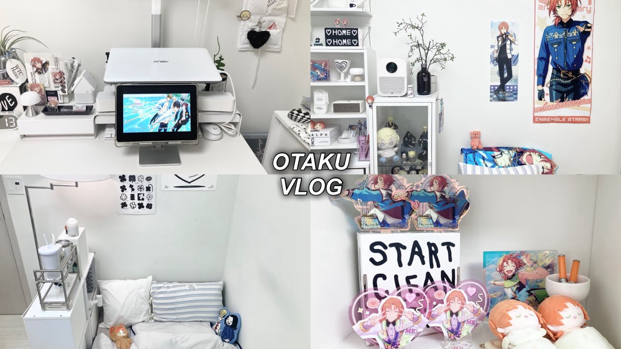 𝙑𝙇𝙊𝙂 | 오타쿠 브이로그 • 소소한 일상에 오타쿠 한 스푼 · 굿즈깡 · 택배깡 · 여름맞이 새 침구 · 앙스타 가챠 · 인형 · 시나모롤 초계국수 · 독서 · 언박싱