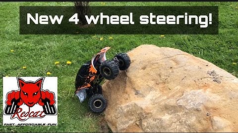 4 wheel steering on the red cat Everest 10