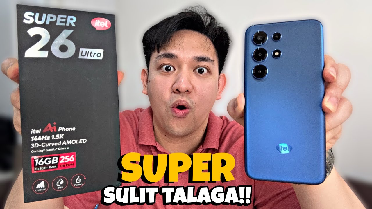 ITEL SUPER 26 ULTRA : ₱8k PHONE NA MAY ULTRA PERFORMANCE!! 