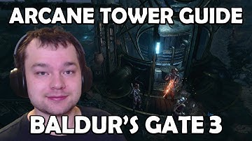 How to activate the Elevator in Arcane Tower in Baldur