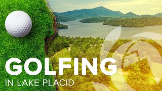 Golfing In The Adirondack Mountains