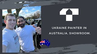 Малярка у Австралії. Огляд об’єкта. Ukraine painter in Australia, showroom.