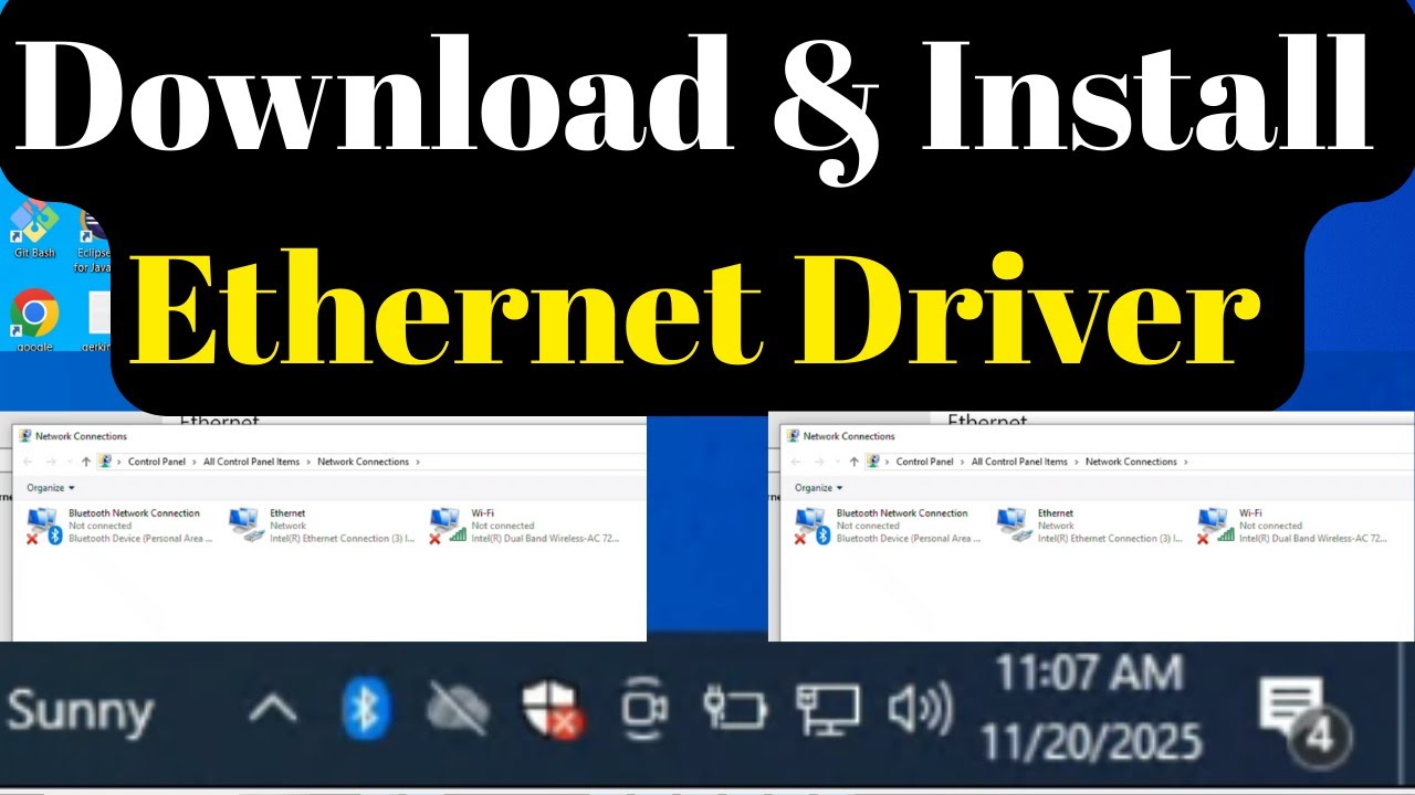 How to Download & Install Ethernet Driver on Windows 10/11| Fix No ...