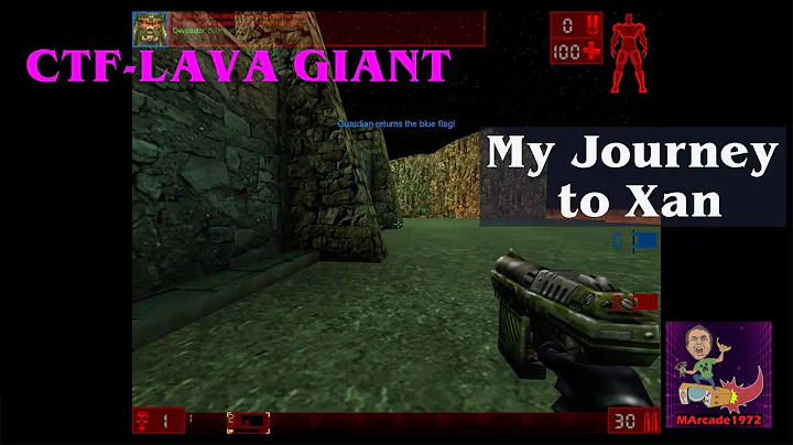 My Journey to Xan - UT99 CTF-Lava Giant Map 8