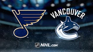 Tarasenko scores 100th NHL goal, Blues blank Canucks
