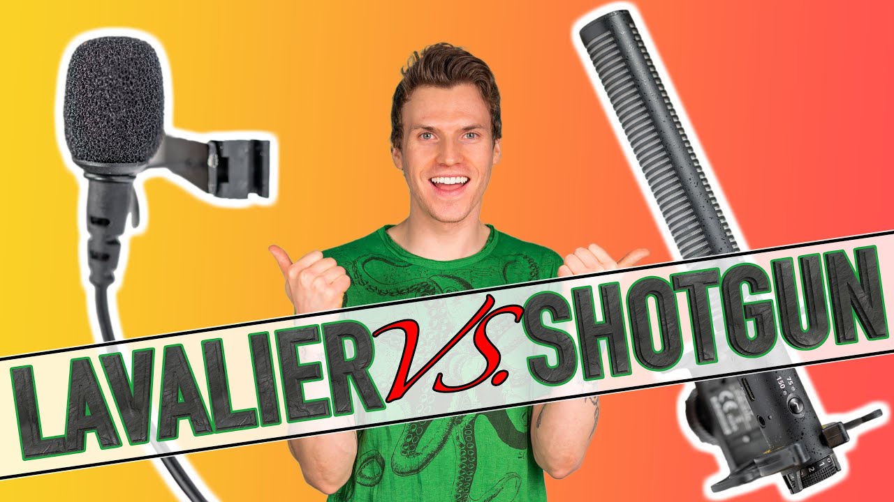 Lavalier Microphone vs Shotgun Microphone Deity D3 pro vs. Rode