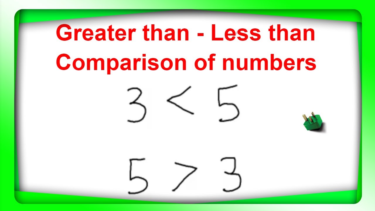 More than or equal to symbol