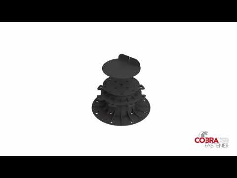 Connecteur de lambourde aluminium à clipser sur plots NIVO+ NIVO & Cobra