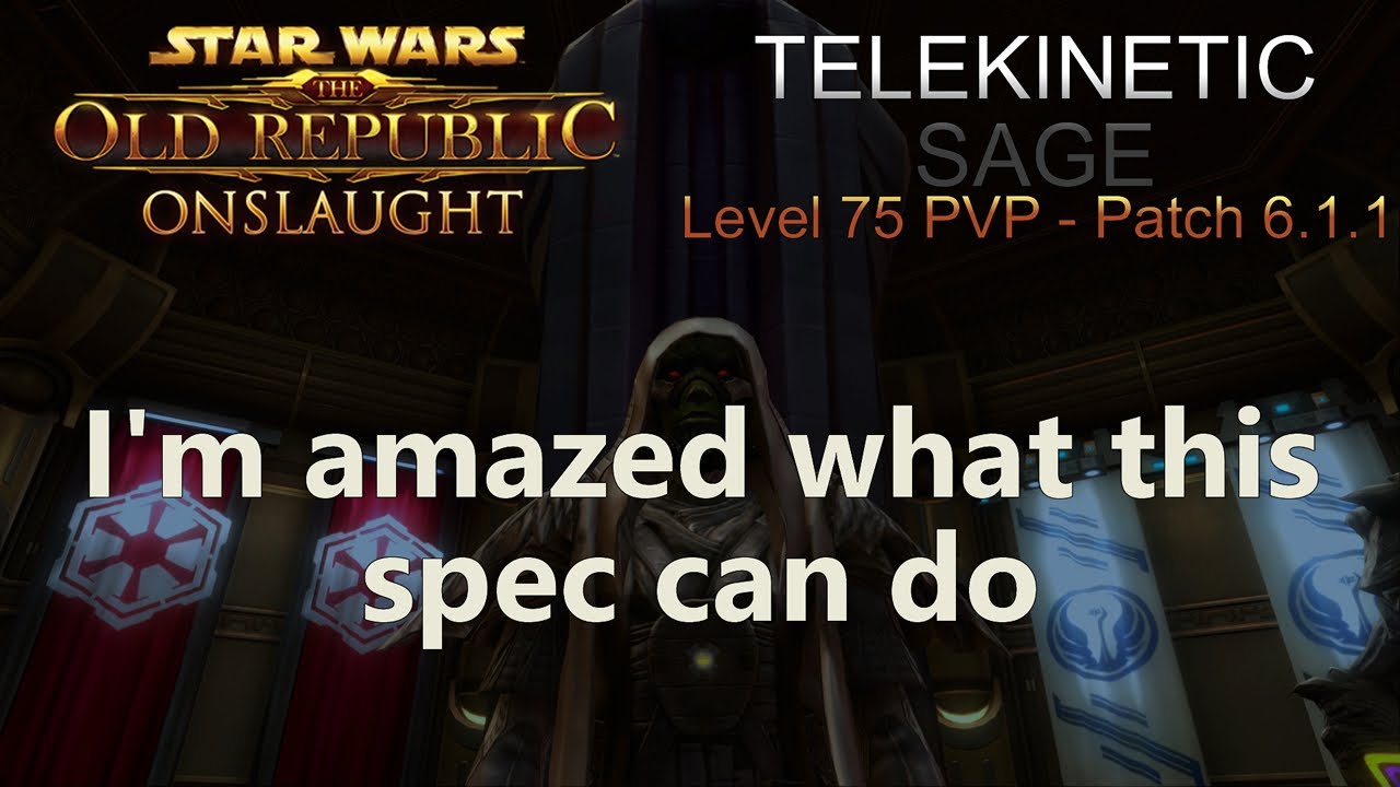 SWTOR PVP Sage Warzone 29 I'm amazed what this spec