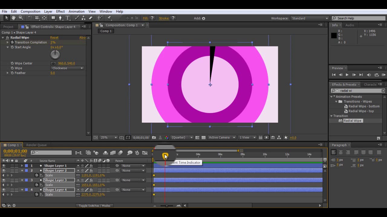 Como Hacer Transiciones En After Effects
