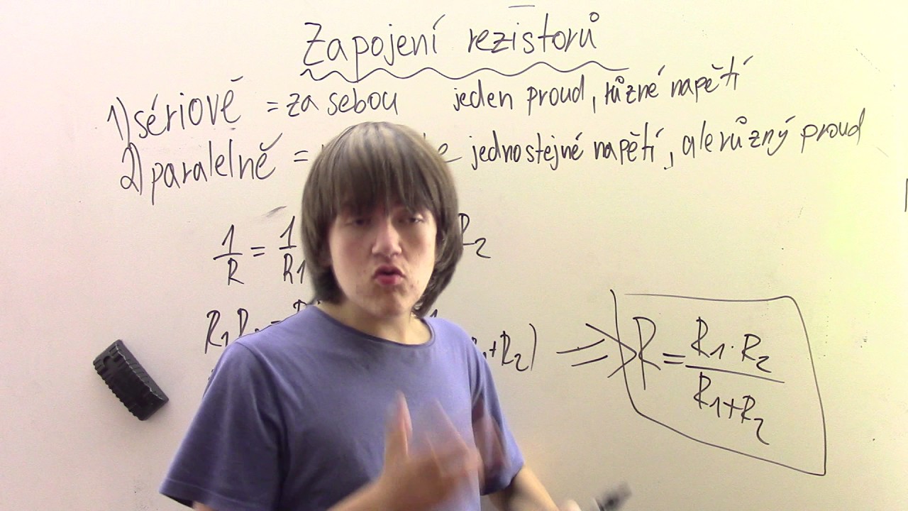 Zapojení rezistorů (sériově, paralelně)