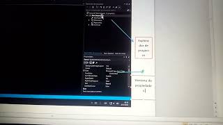 partes de la ventana de visual studio