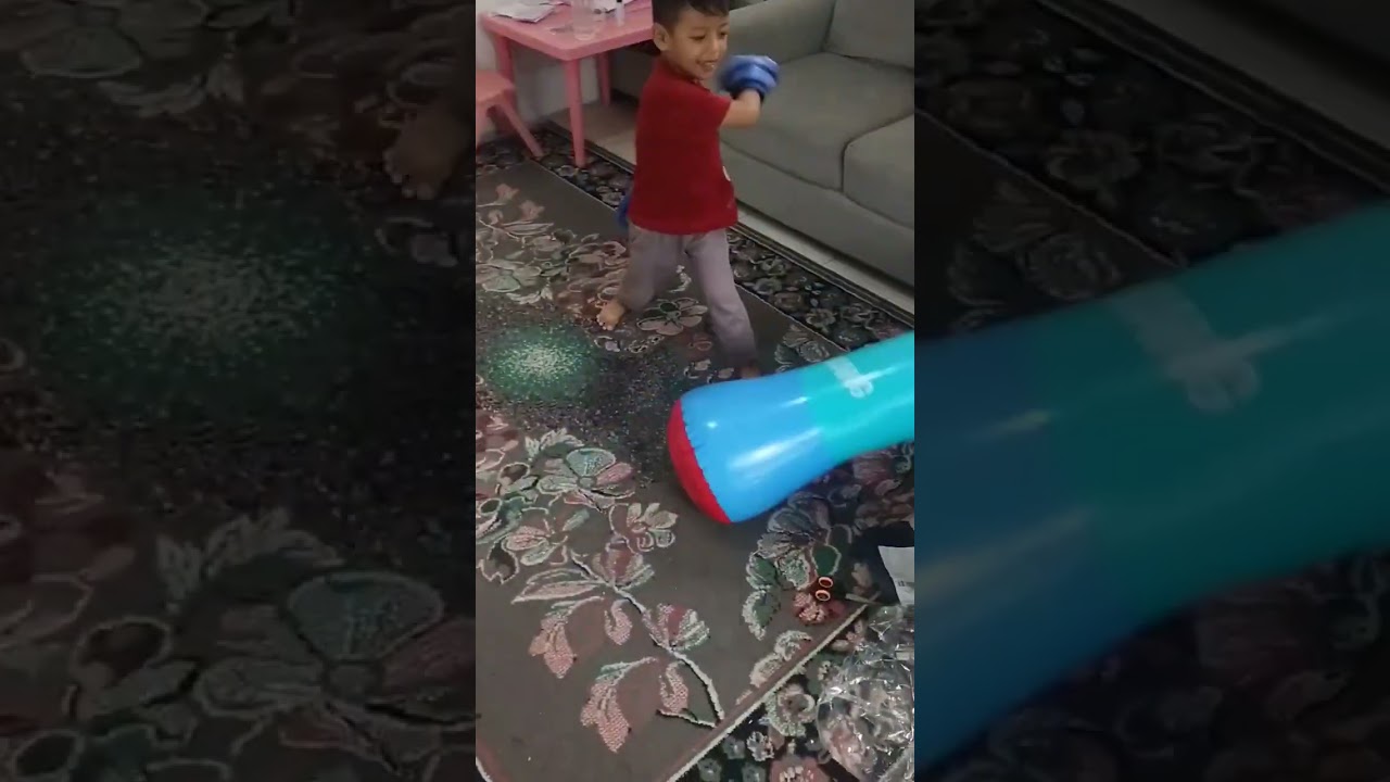 UNBOXING SARUNG TINJU ANAK #permainanboxinganak #seru #bermain