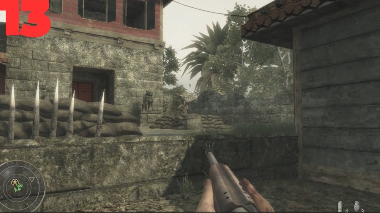 Call Of Duty WAW Campaign Part 13-Breaking Point - YouTube