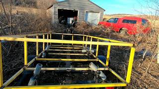 Dump Trailer Build (part 2) for BCS Walk Behind Tractor
