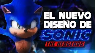 ¡FILTRADO EL NUEVO DISEÑO PARA SONIC THE HEDGEHOG EN LA PELÍCULA!