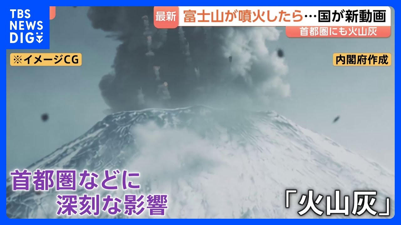 富士山爆発 Prepare for a 