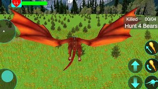 Best Dino Games - Dragon Simulator Fighting Arena: Dragon Free Game Android Gameplay screenshot 4