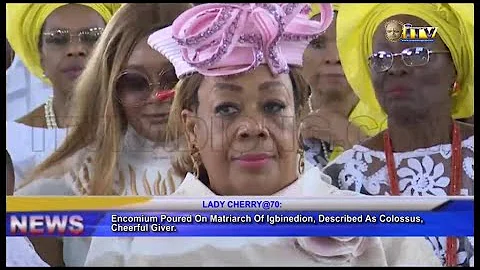Lady Cherry Marks 70th Birthday With Thanksgiving
