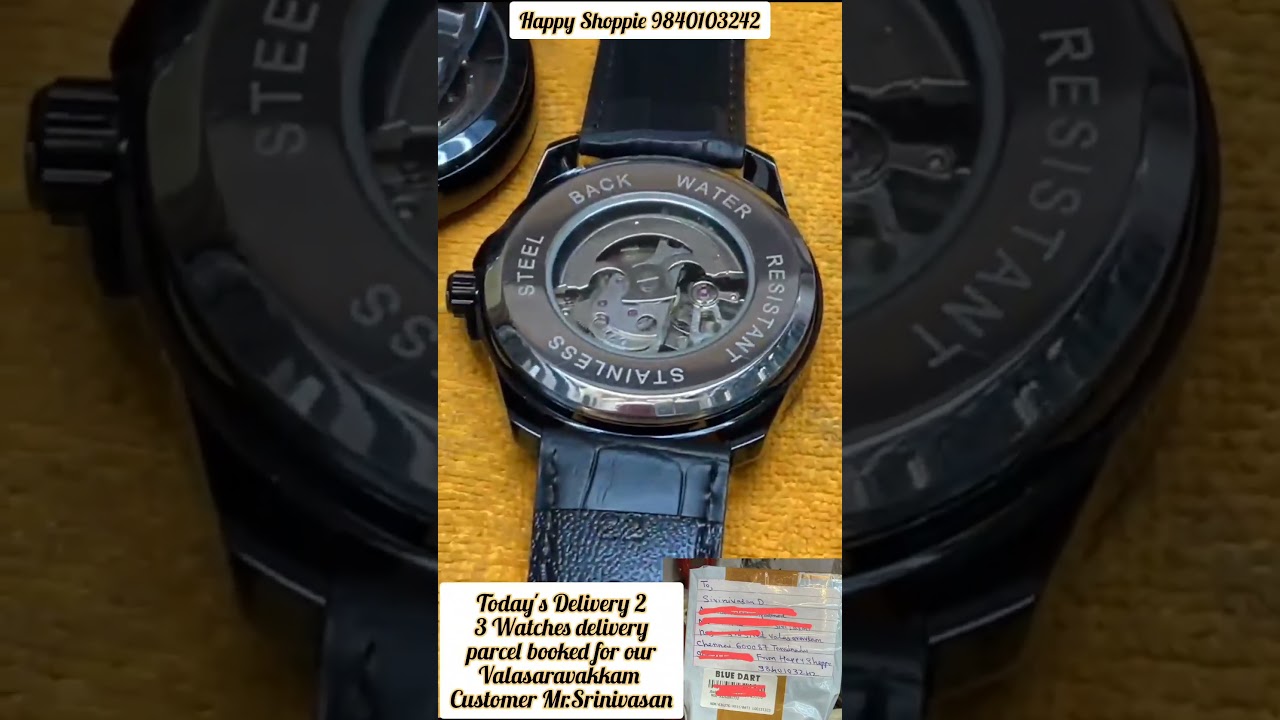 Gents Watches delivered today 