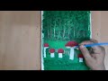 Beautiful Mushroom in The Forest/Acrylic Painting/For Beginners