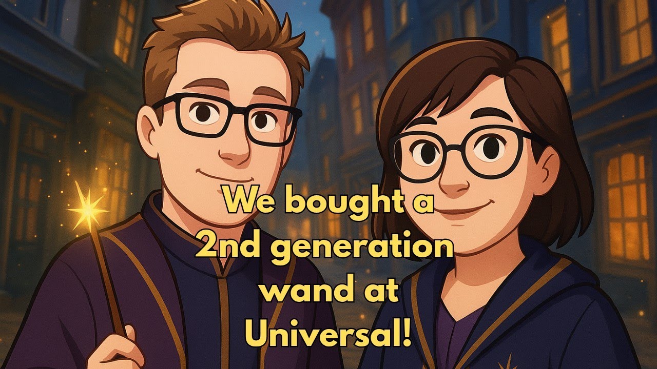 Join us for part 1 of our Harry Potter day, where we finally bought a 2nd gen wand!