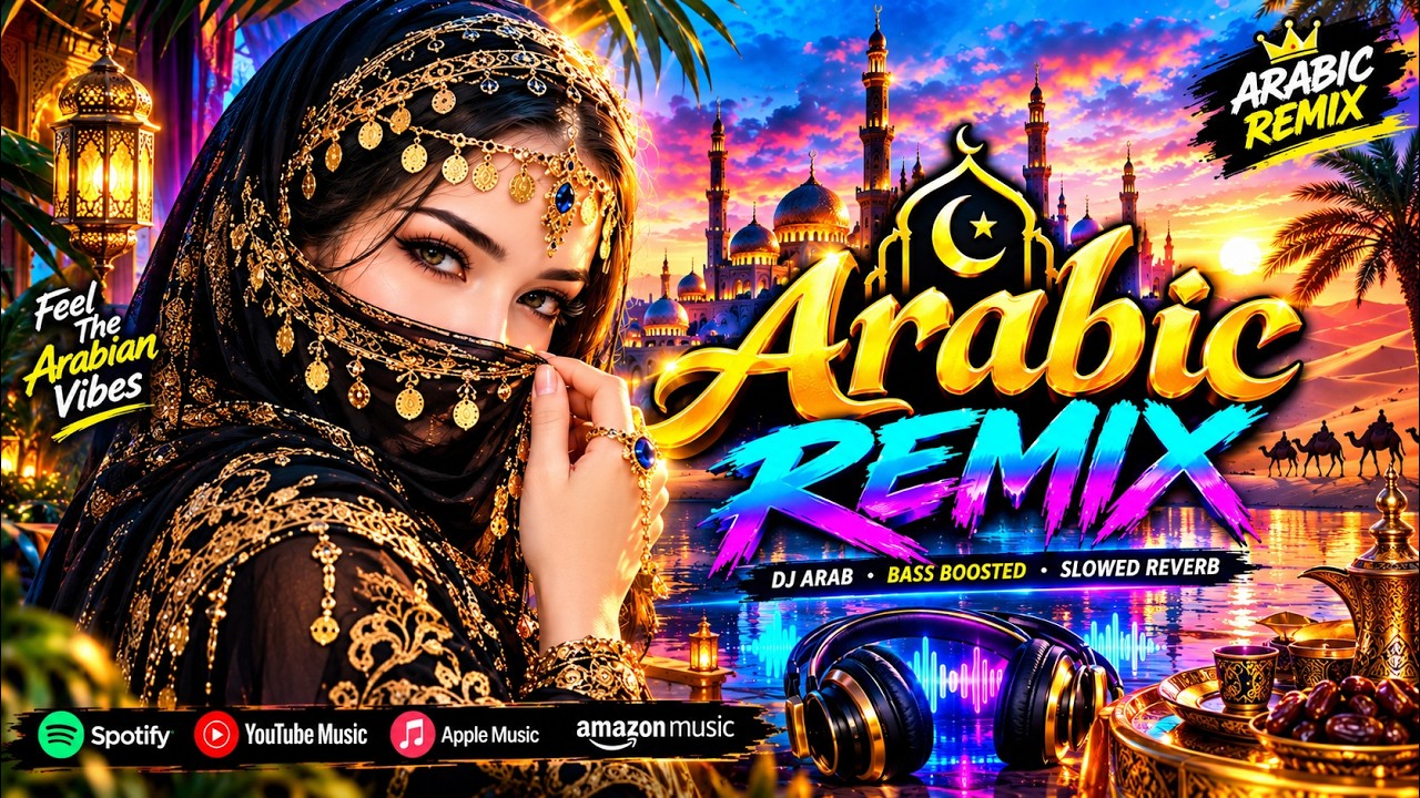 👉 Arabic Remix Slowed + Reverb Bass Boosted 🔥 | Arabic Night Vibes 2026
