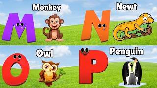 Animals ABC Song | Animals Alphabet Song | Alphabet Letters | Phonics for Kids