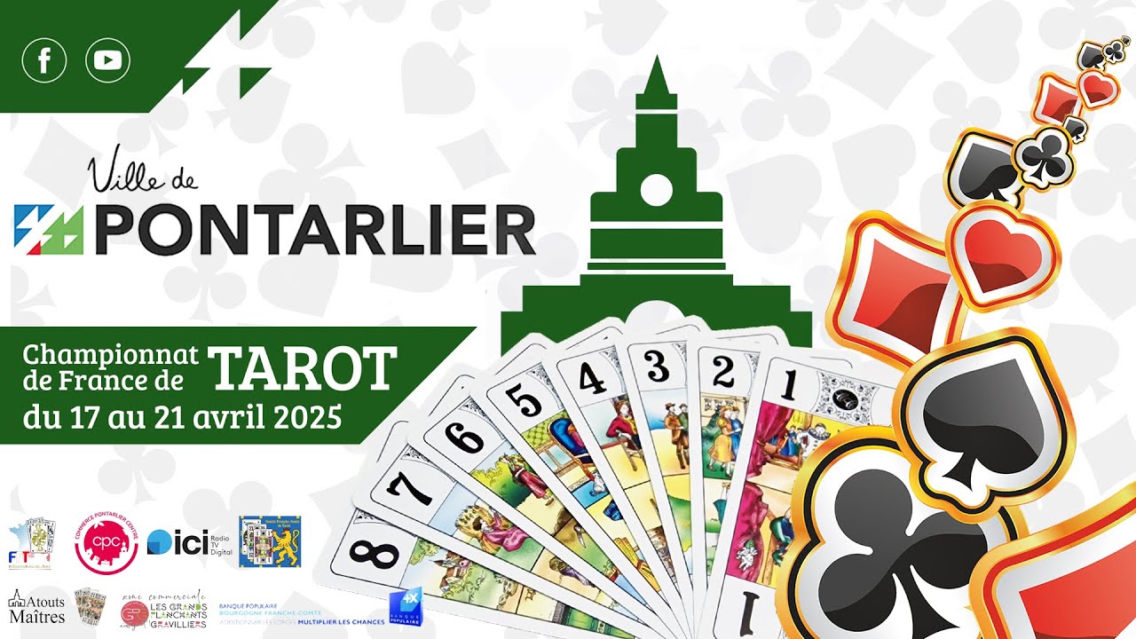 Diffusion en direct de la finale du championnat de France de Tarot
