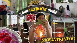 Finding your ULTIMATE Guide... | Navratri Special| UPSC Aspirant life | 9 Days Reset | Vlog