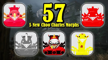 Update 57 | How to get ALL 5 New CHOO CHOO CHARLES Morphs! [ Roblox ]
