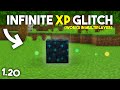 NEW XP Glitch in Minecraft Bedrock 1.20!