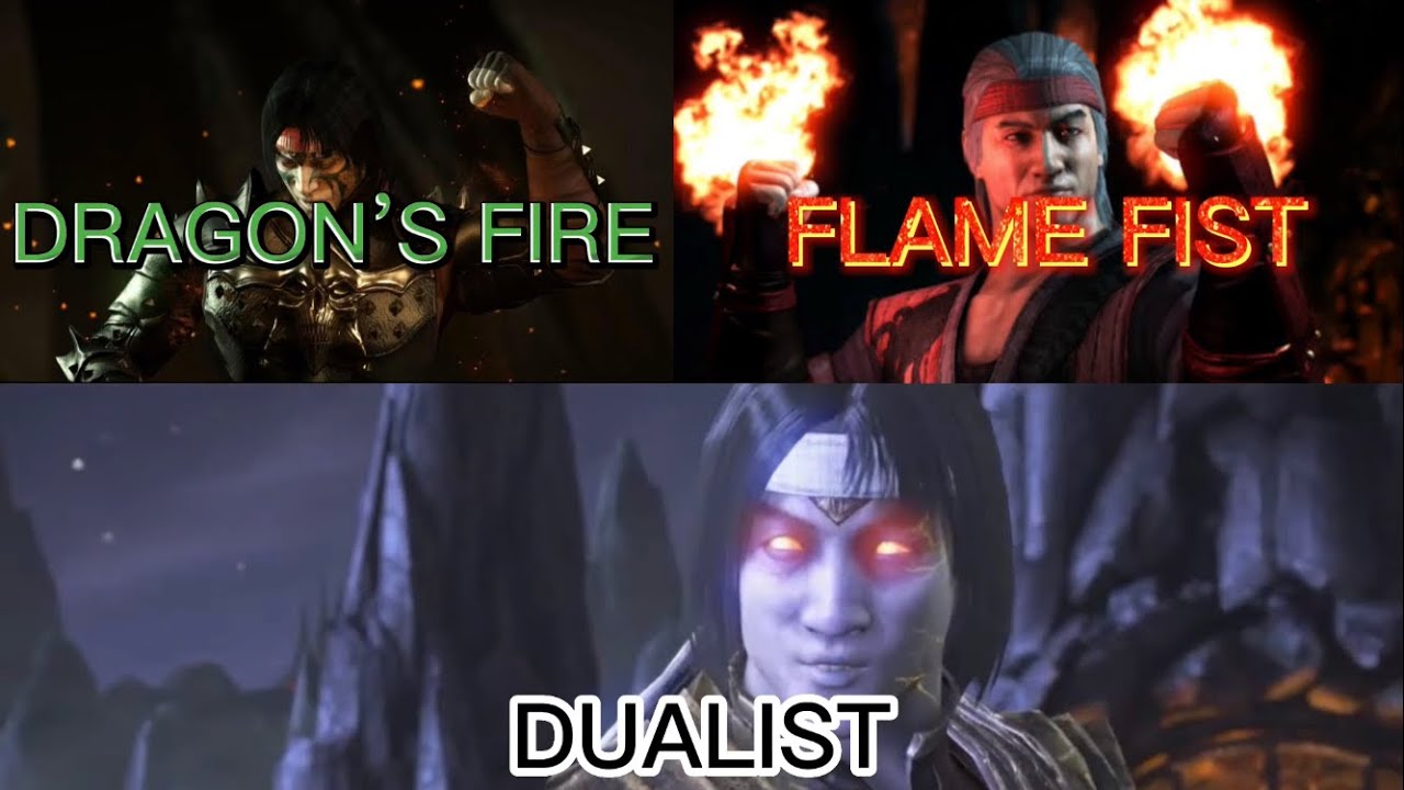 MKX Liu kang highlights (All variations)