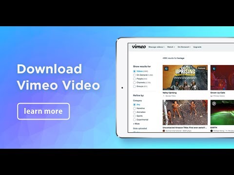 โหลดวีดีโอ vimeo  New  Download Vimeo Videos 2019 - How to Download a Video from Vimeo - PC \u0026 Mac users