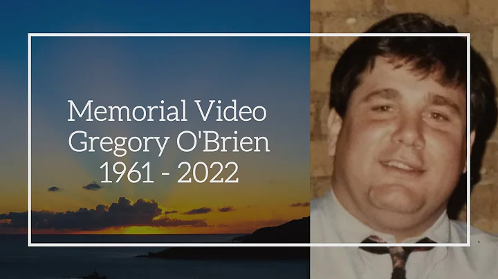 Gregory O'Brien Memorial Video