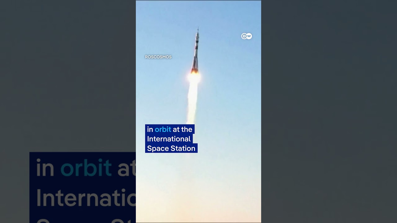 US and Russia send space crew into orbit | DW News