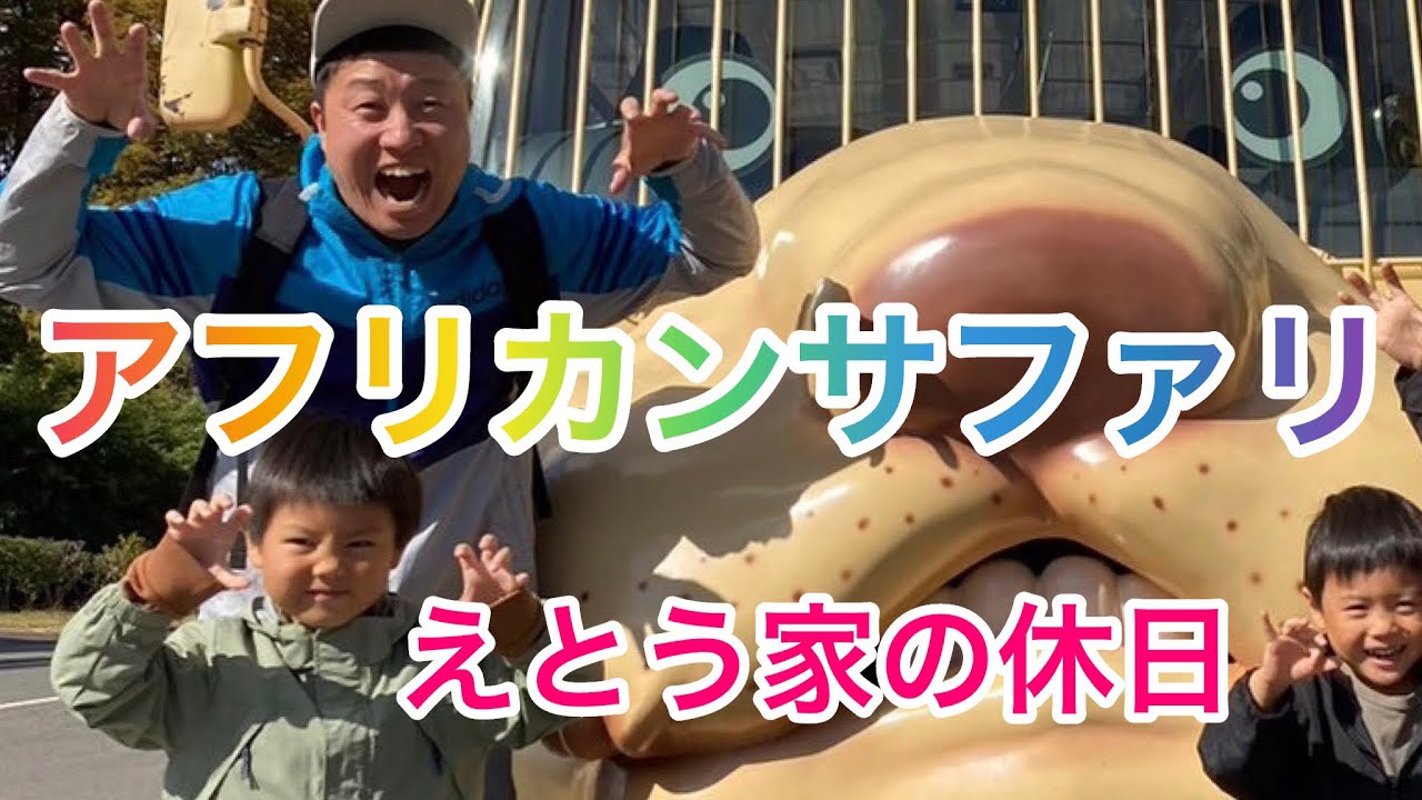 九州自然動物公園『アフリカンサファリ』にて、大人気のジャングルバスで大絶叫‼️