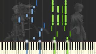 「Identity」 - Rakudai Kishi no Cavelry OP ~ Piano Version ~ Synthesia