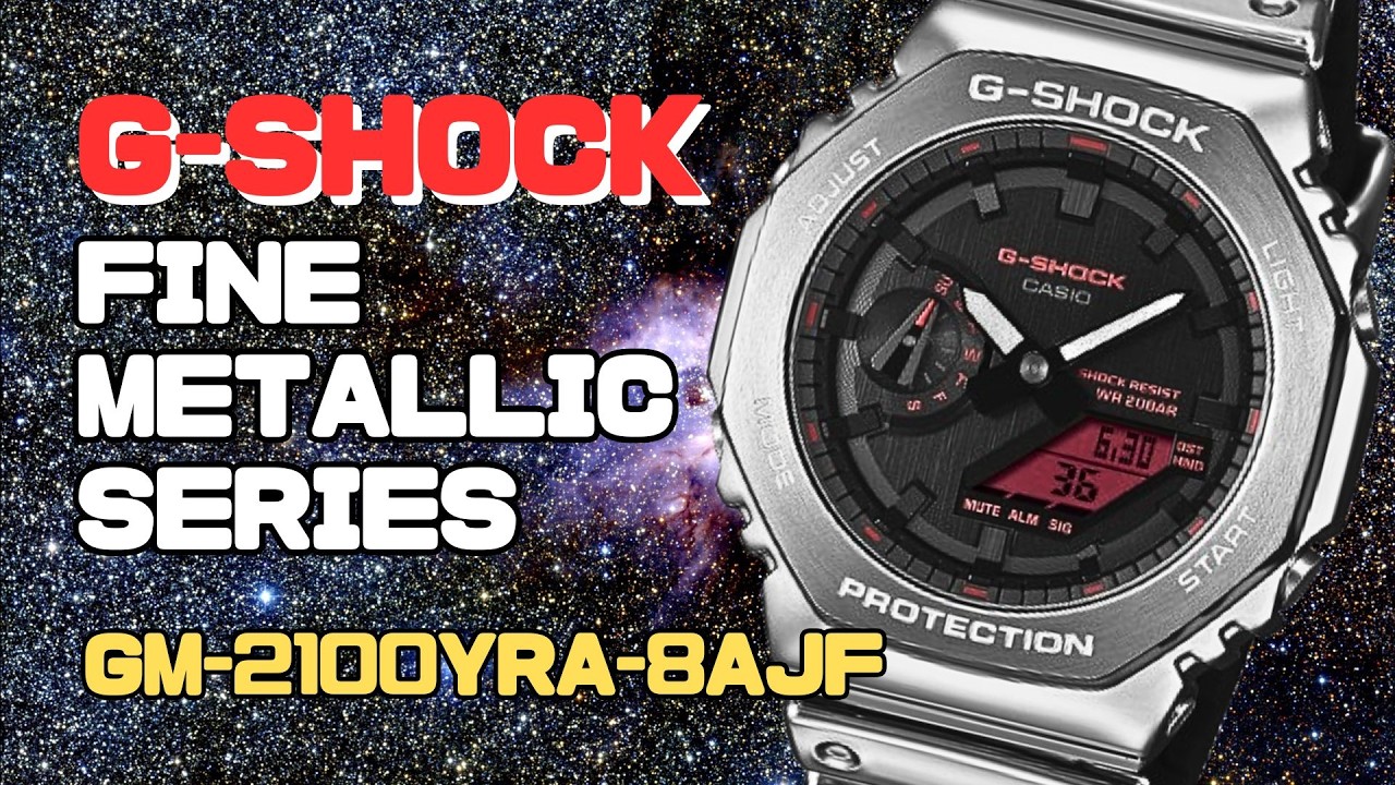 GM-2100YRA-8AJF CASIO G-SHOCK FINE METALLIC SERIES Octagonal Bezel