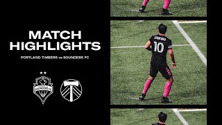 HIGHLIGHTS: Portland Timbers vs. Seattle Sounders FC
