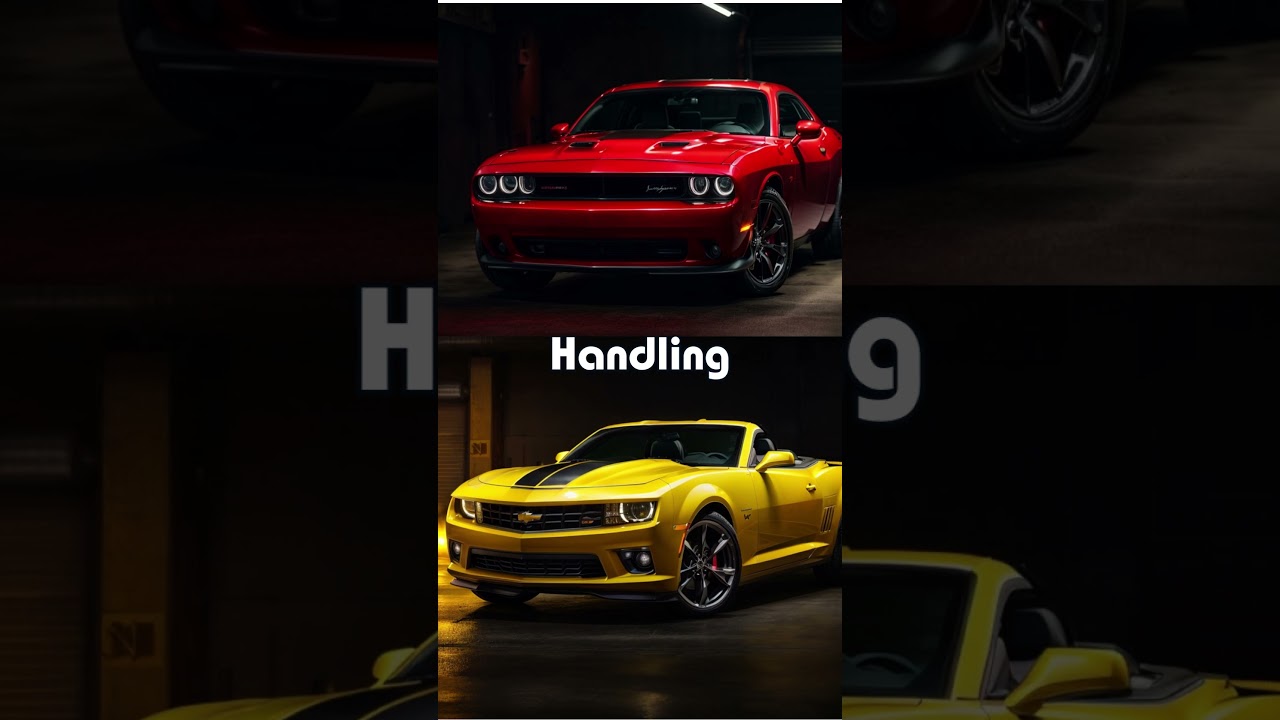 Dodge Challenger vs Chevy Camaro