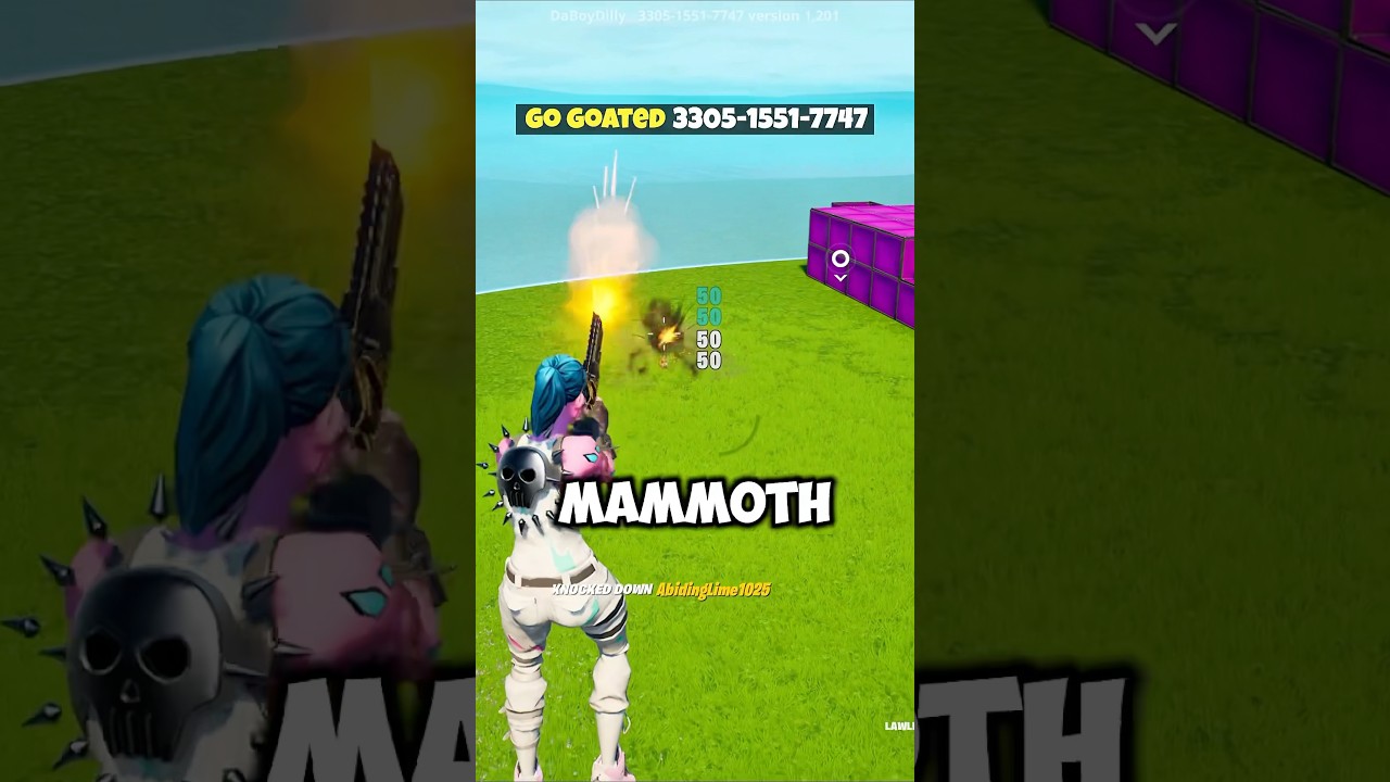 Go Goated! Lawless Mammoth Item Code LEAKED