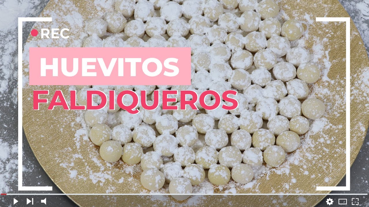 Huevitos Faldiqueros | Receta para 100 unidades | Macys Cakes