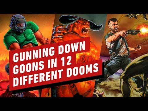 Gunning Down Goons in 12 Different Doom Games - QuakeCon Europe