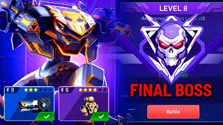 FINAL BOSS FIGHT - New PvE Mode - Level 7-8 - Ares Onslaught Event - Mech Arena