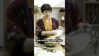 Stop using your hands Delia!